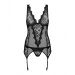 Corsé Obsessive Emperita Negro S/M - Imagen 6