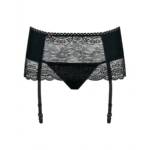 Liguero Obsessive Miamor garter belt S/M Negro - Imagen 4