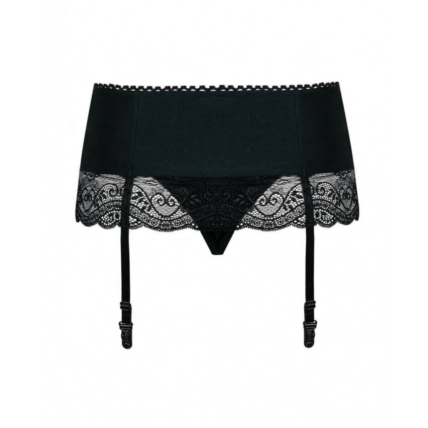 Liguero Obsessive Miamor garter belt S/M Negro - Imagen 5