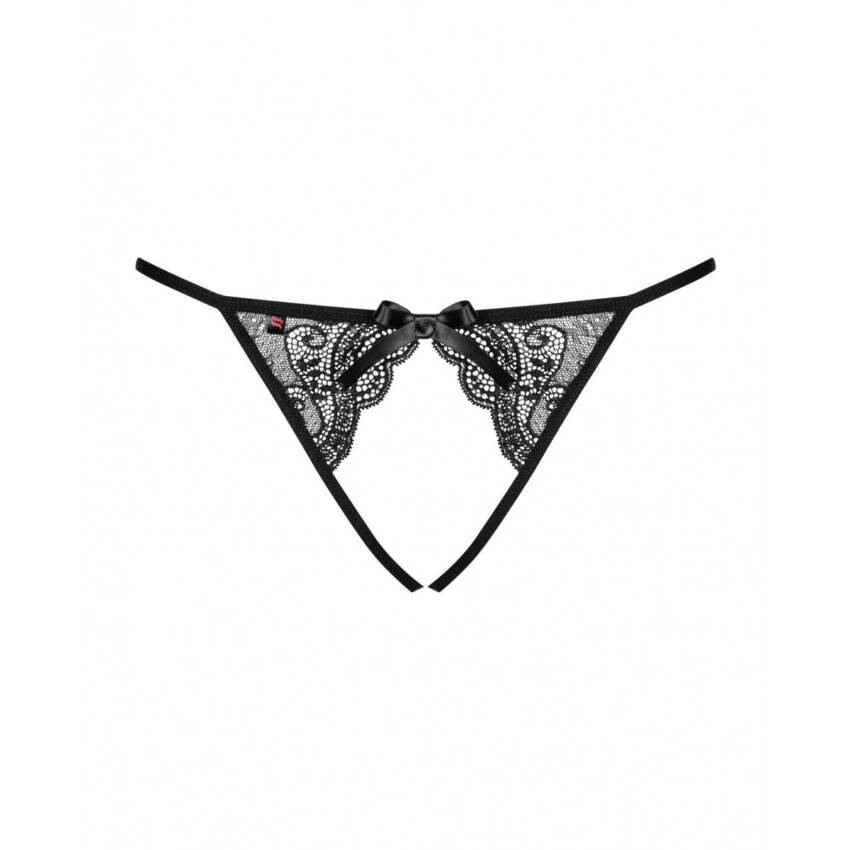 Bragas Abiertas Miamor Obsessive 09912 S/M Negro - Imagen 4