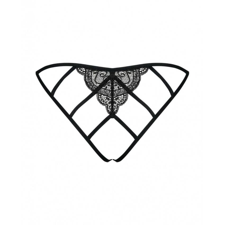 Bragas Abiertas Miamor Obsessive 09912 S/M Negro - Imagen 5