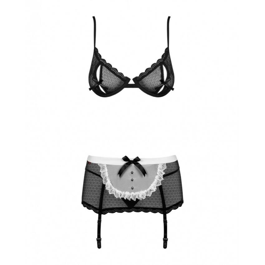 Conjunto de Lencería con Encaje Obsessive MAIDME L/XL - Imagen 6