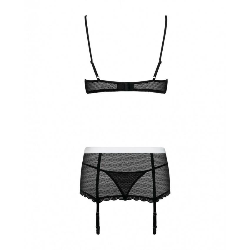 Conjunto de Lencería con Encaje Obsessive MAIDME L/XL - Imagen 7