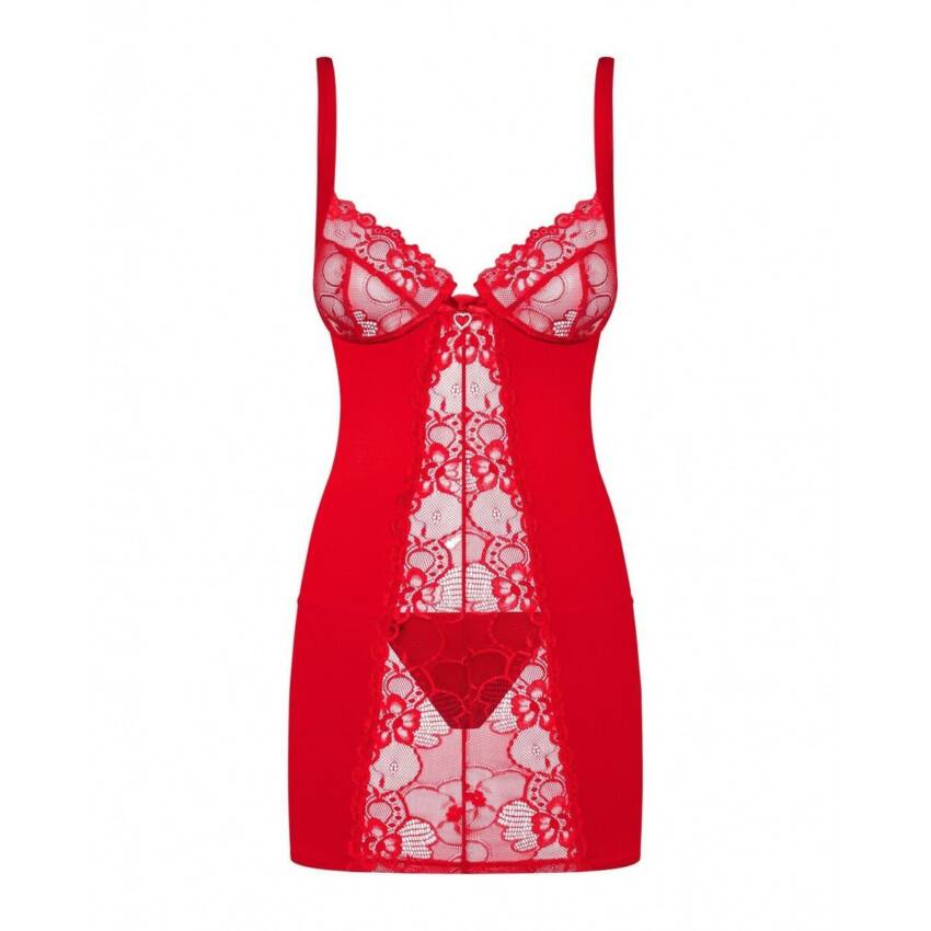 Picardías Obsessive Heartina Rojo S/M