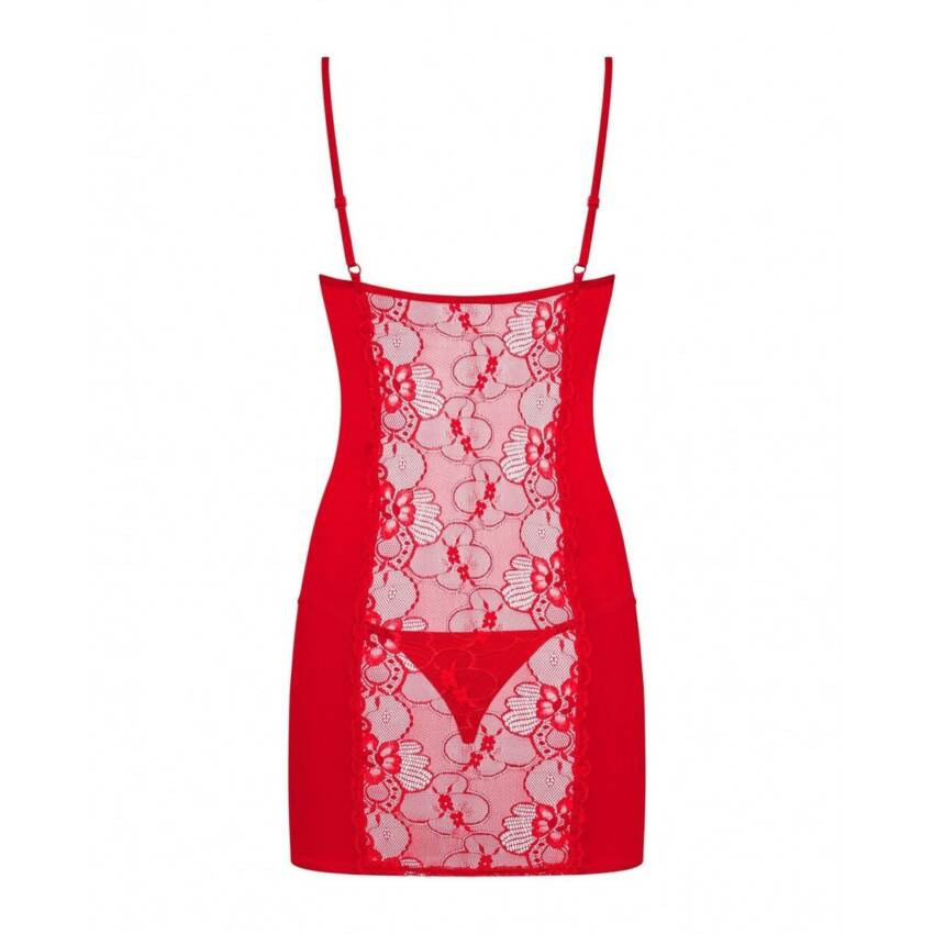 Picardías Obsessive Heartina Rojo S/M - Imagen 4
