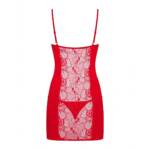 Picardías Obsessive Heartina Rojo XXL/XXXL - Imagen 4