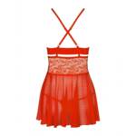 Picardías Obsessive Rojo XXL/XXXL - Imagen 4