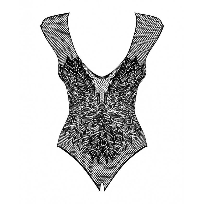 Body Obsessive B112 teddy Negro S/M/L - Imagen 5