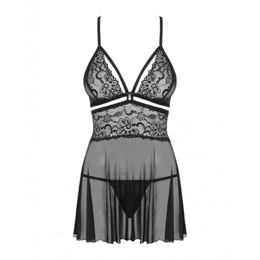 Picardías Obsessive 838-BAB-1 Negro L/XL
