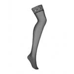 Medias con Liguero Obsessive Shibu Negro S/M - Imagen 5