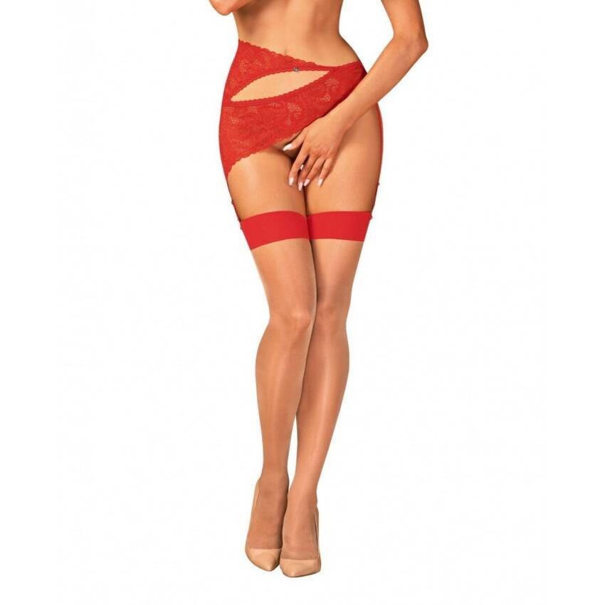 Medias Obsessive Rojo L/XL
