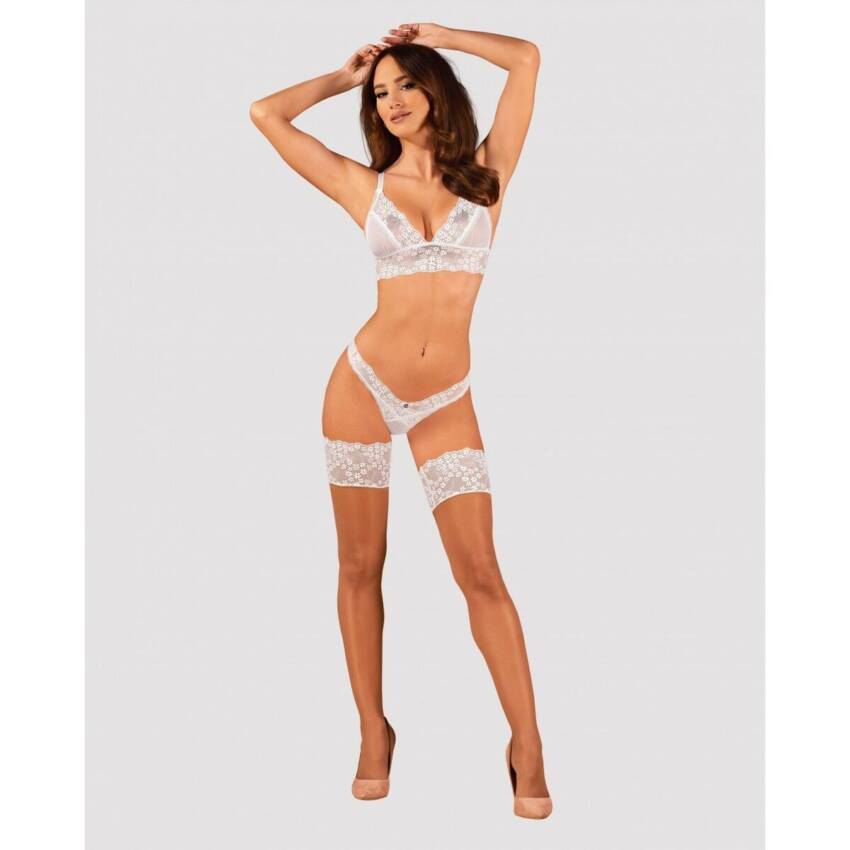 Medias con Liguero Obsessive HEAVENLLY XL/XXL - Imagen 5